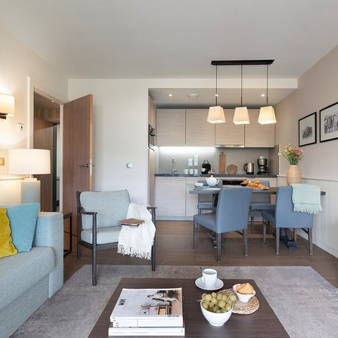 Apartement 4 Personen - - 1 Schlafzimmer - Terrasse oder Balkon - Gebäude am Hafen