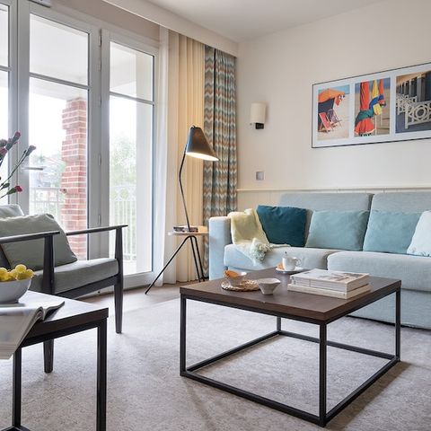 Apartement 4 Personen - - 1 Schlafzimmer - Terrasse oder Balkon - Gebäude am Hafen