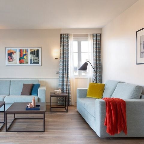 Wohnung 6 personen - - 2 Schlafzimmer - Terrasse oder Balkon - Gebäude am Hafen