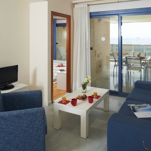 Apartement 5 Personen - (max. 4 Erwachsene) Standard Meerblick