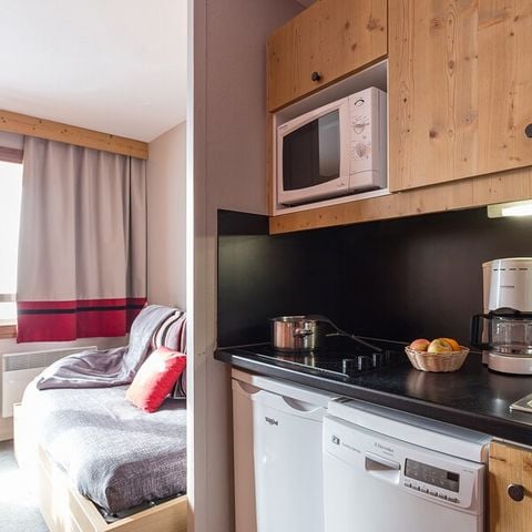 Studio 4 personen -  1 slaapgedeelte