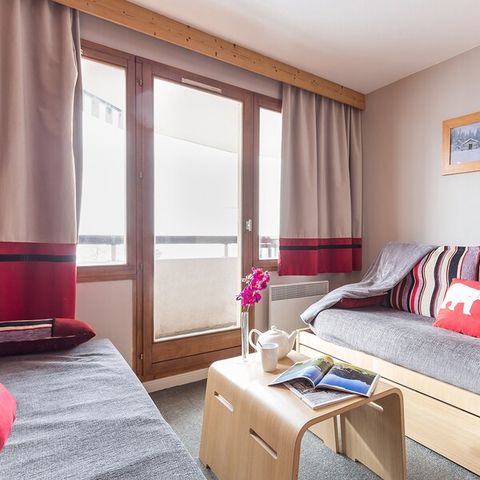 Studio 4 personen -  1 slaapgedeelte