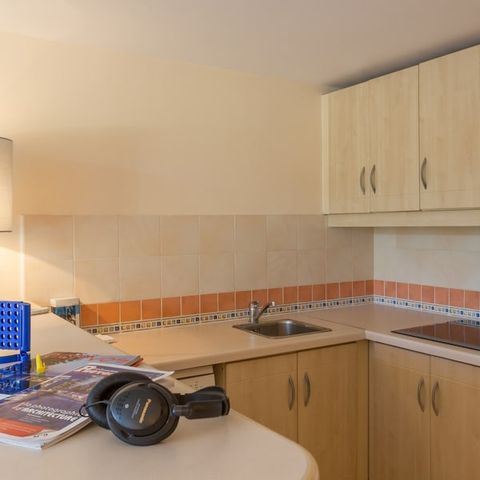 Studio 4 personen - 1 slaapgedeelte