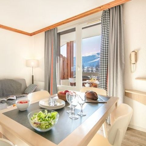 Studio 4 personen - 1 slaapgedeelte - Op het zuiden