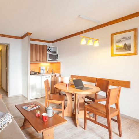 Studio 4 personen - 1 slaapgedeelte