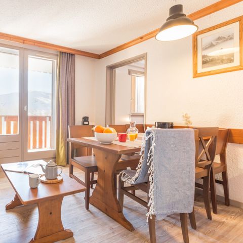 Apartement 6 Personen - 1 Schlafzimmer + 1 Schlafbereich - Südlage