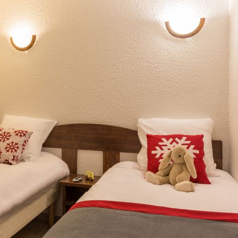 Apartement 6 Personen - 1 Schlafzimmer + 1 Schlafbereich - Südlage