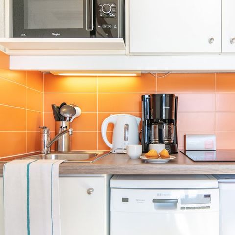 Studio 4 personen - 1 slaapgedeelte - Op het zuiden