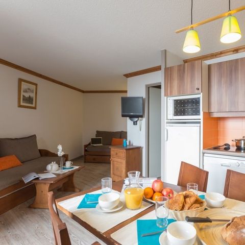 ESTUDIO 6 personas - 1 dormitorio - Plano Bon
