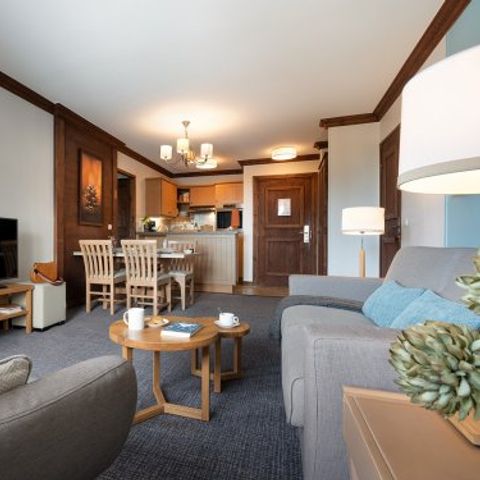 APPARTAMENTO 4 persone - Appartamento 4 persone - 1 camera da letto - Piscina esterna vista Monte Bianco (AWL24M)