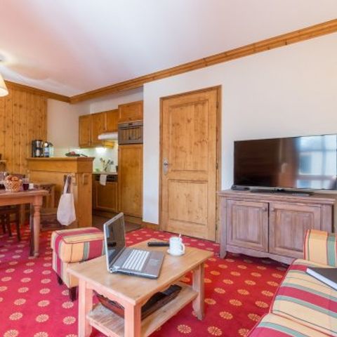 APARTMENT 6 people - Flat 6 people - 2 bedrooms - Without balcony - Outdoor swimming pool (AWL36RD)
