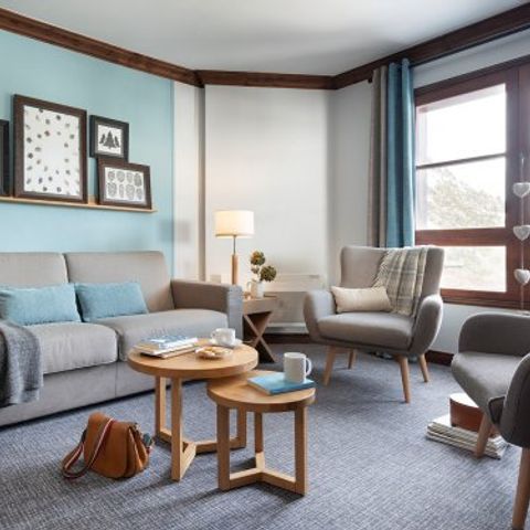 Apartement 6 Personen - Wohnung 6 Personen - 2 Schlafzimmer - Pool mit Blick auf den Mont Blanc im Freien (AWL36M)