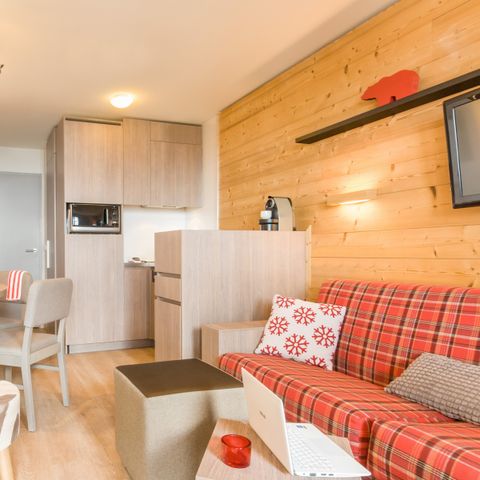 Apartment 4 persons - - 1 bedroom - Balcony - Mountain view