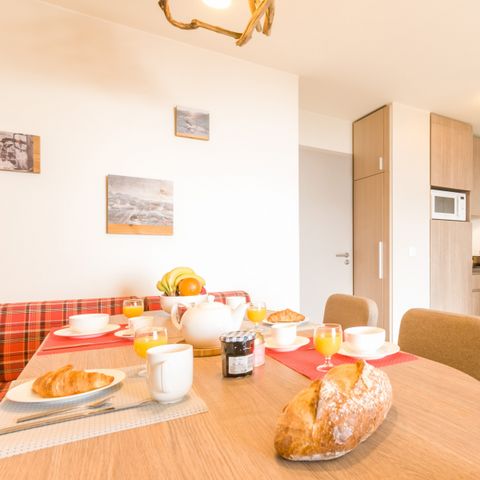 Apartment 6 persons - - 2 bedrooms - Balcony - Mountain view