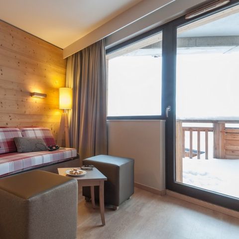 Appartement 4 personen -  1 slaapkamer - Balkon