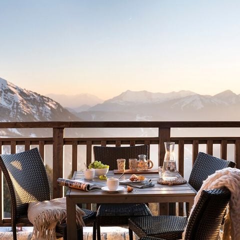 APPARTEMENT 6 personnes - 2 chambres - Balcon - Vue montagne dégagée