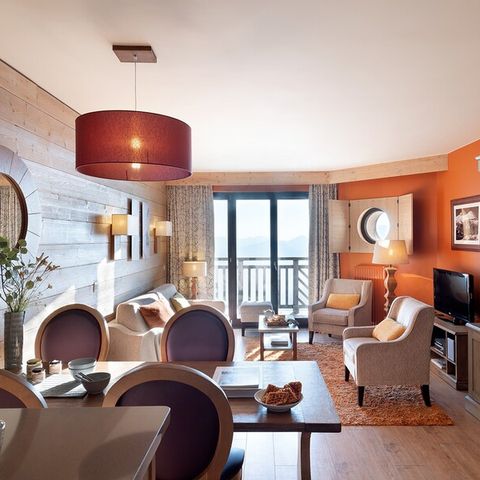 APPARTEMENT 6 personnes - 2 chambres - Balcon - Vue montagne dégagée
