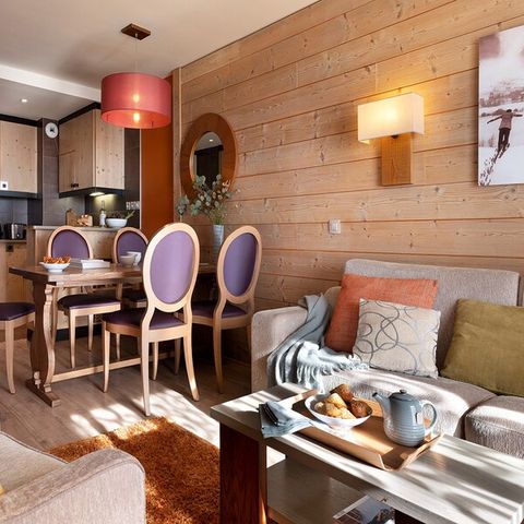 APARTEMENTO 6 personas - 2 habitaciones - Balcón - Vista despejada a la montaña