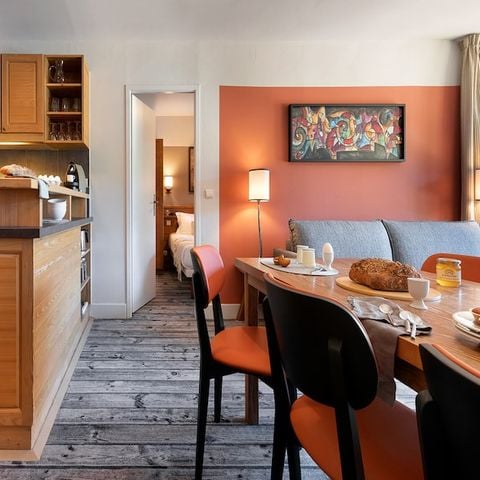 Wohnung 6 personen - 2 Zimmer - Bergblick