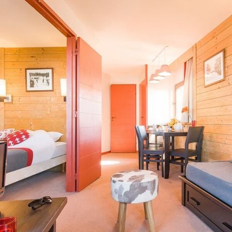 APPARTEMENT 4 personnes - 1 chambre vue montagne dégagée