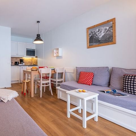 Wohnung 4 personen - 1 Schlafzimmer - Bergblick