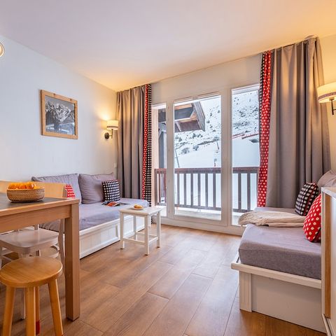 Apartement 4 Personen - 1 Schlafzimmer - Bergblick