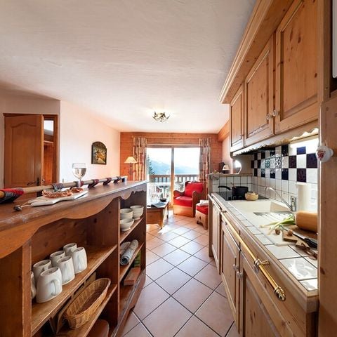 Appartement 6 personnes - 2 chambres - Vue montagne