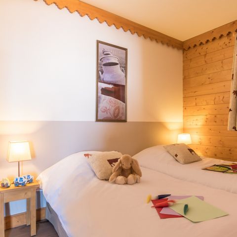 APARTEMENTO 7 personas - 2 dormitorios + 1 zona de dormir - sin balcón