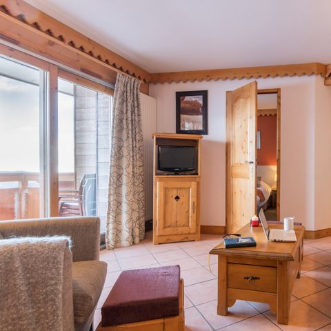 Apartement 7 Personen - 2 Schlafzimmer + 1 Schlafbereich - ohne Balkon
