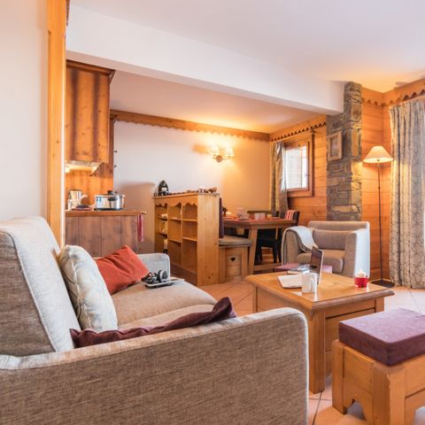 Apartement 7 Personen - 2 Schlafzimmer + 1 Schlafbereich - ohne Balkon