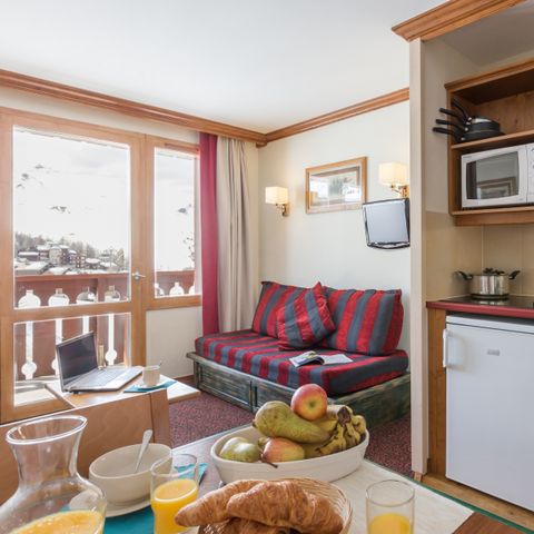 APPARTEMENT 4 personnes - - 1 COIN NUIT - VUE MONTAGNE 