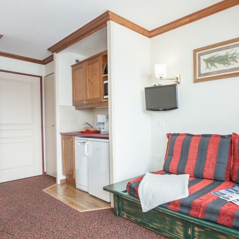 APARTEMENTO 6 personas - - 1 dormitorio + 1 alcoba - Vista a la montaña