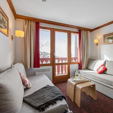 Piso 6 personas - - 1 dormitorio + 1 alcoba - Vista a la montaña