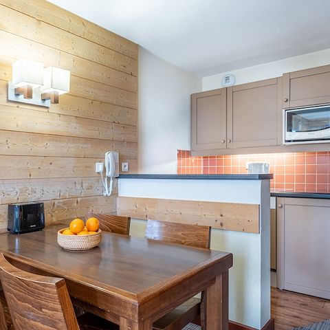 Apartement 4 Personen - 1 Schlafzimmer - Balkon - Bergblick