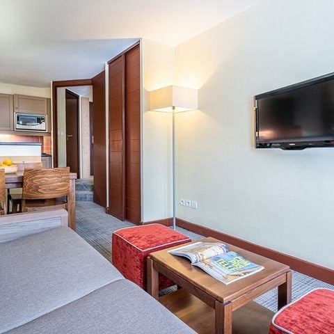 Apartement 4 Personen - 1 Schlafzimmer - Balkon - Bergblick