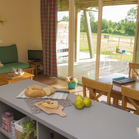 APPARTEMENT 7 personnes - 1 CHAMBRE + 1 COIN NUIT - TERRASSE OU BALCON