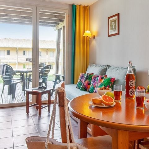 STUDIO 5 personnes - Studio -1 COIN NUIT - TERRASSE OU BALCON 