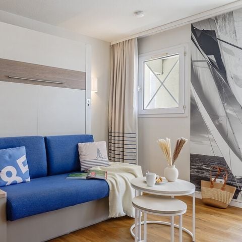 Studio 4 personnes - 1 coin - Nuit - Balcon
