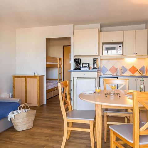 Studio 4 Personen - 1 Schlafbereich - Ohne Balkon