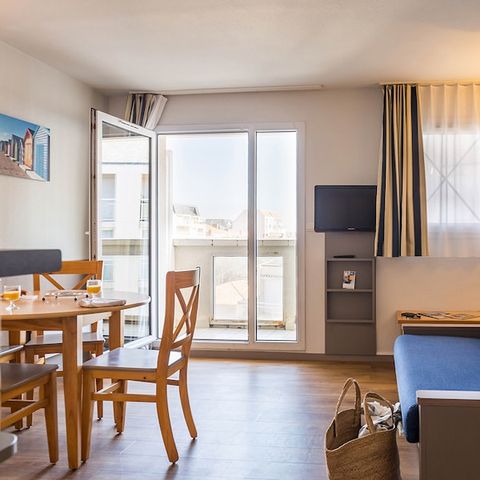 Studio 4 Personen - 1 Schlafbereich - Balkon