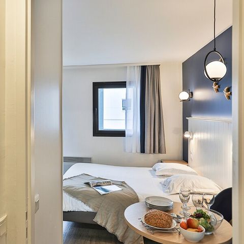 Studio 3 personen - 1 slaapgedeelte - Gerenoveerd