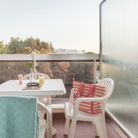 Studio 4 persons - - 1 sleeping alcove - Sea view - Air conditioned