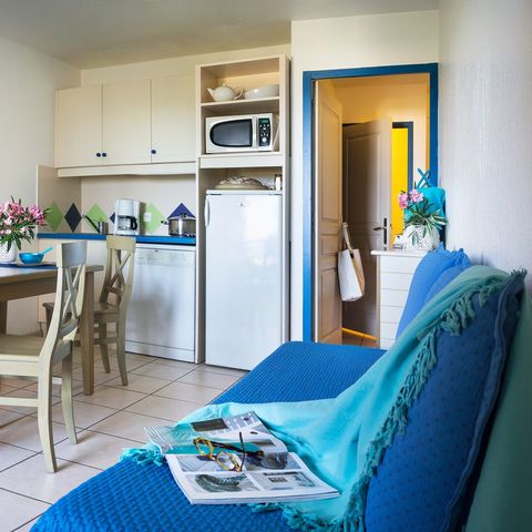 Apartment 6 persons - - 1 bedroom + 1 sleeping alcove - Air conditioned