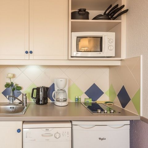 Studio 4 persons - - 1 sleeping alcove - Air conditioned
