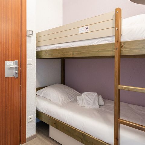 Studio 4 persons - - 1 sleeping alcove - Sea view - Air conditioned