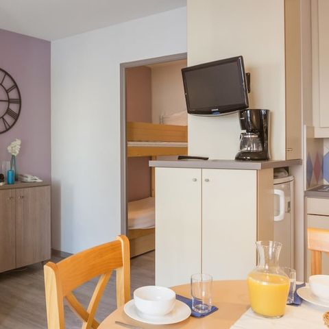 STUDIO 4 people - 1 sleeping area - Balcony - Air-conditioned