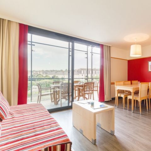 Appartement 6 personen - - 1 bedroom + 1 sleeping alcove - Terrace or balcony