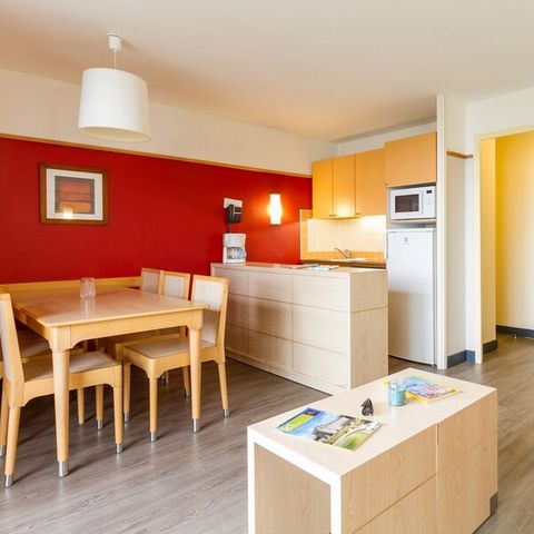 Piso 6 personas - - 1 habitación + 1 alcoba - Terraza o balcón