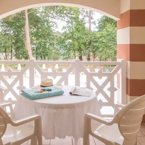 Studio 5 persons - - 1 sleeping alcove - Terrace - Garden level