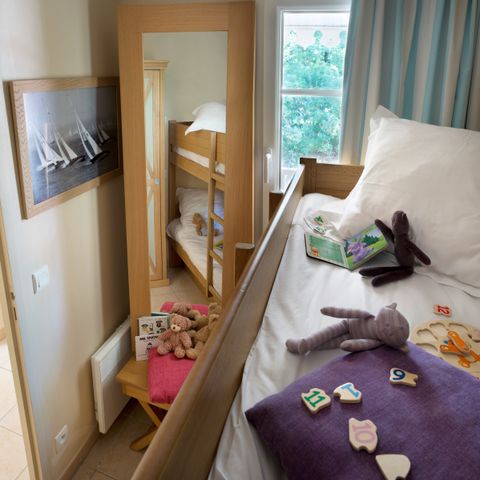 Apartment 6 persons - - 1 bedroom + 1 sleeping alcove - Terrace or balcony